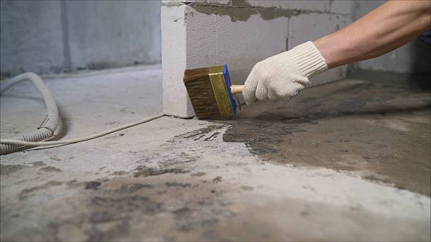 SJ Waterproofing Pros Waterproofing coverage map for Cement City, MI and surrounding area